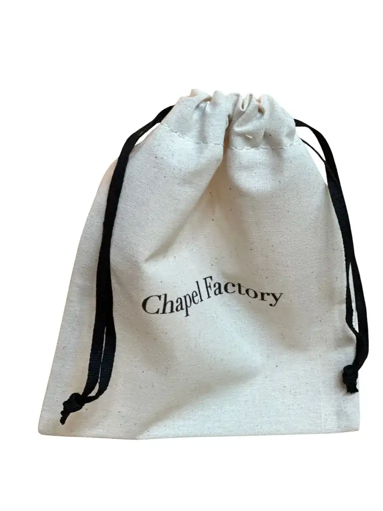Dustbag coton naturel personnalisé